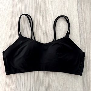 Lulu lemon black like a cloud sports bra size 10